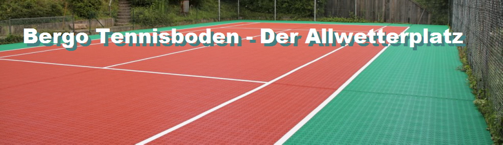 Zubehr zum Bergo Tennisboden System